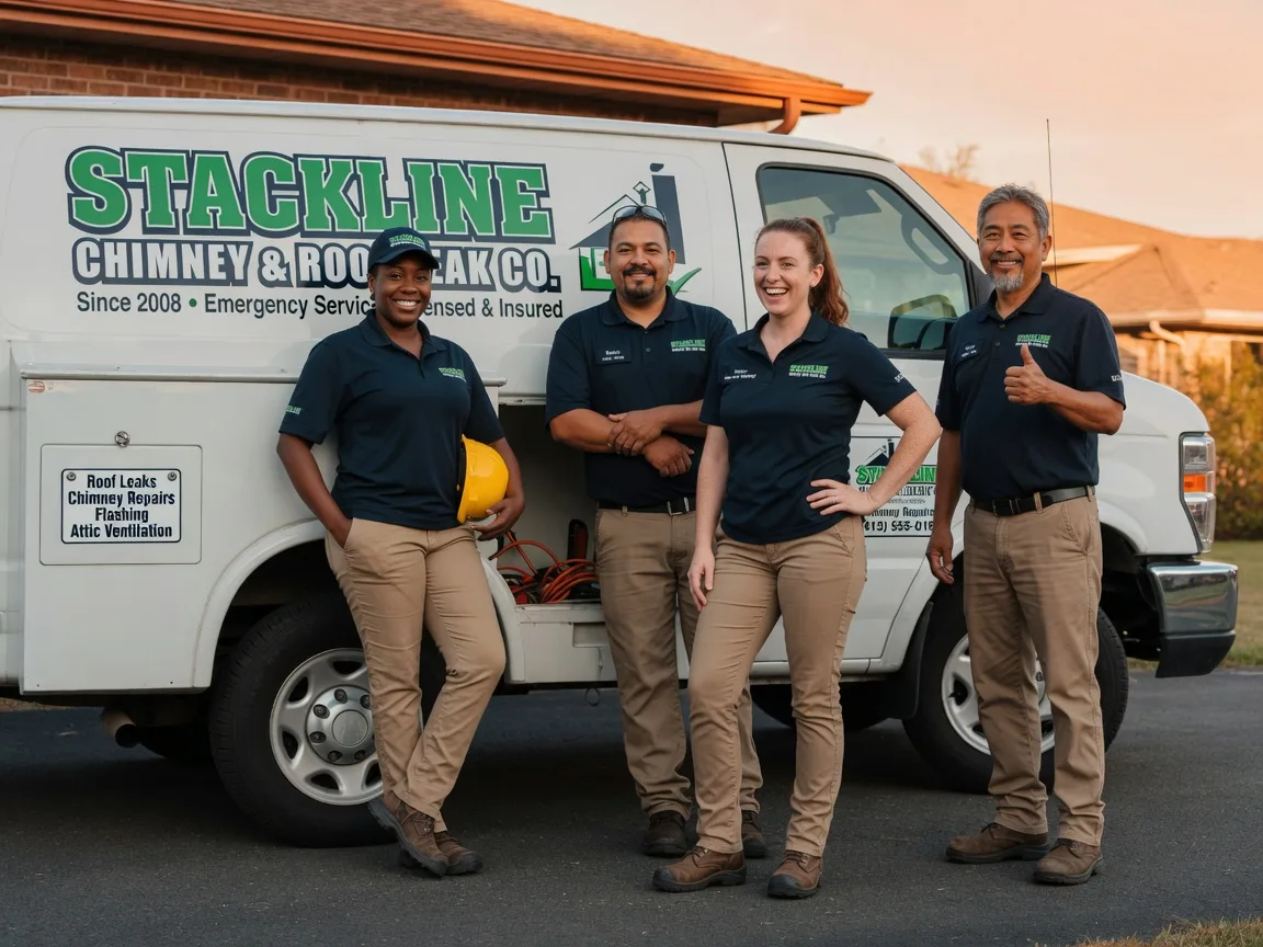 Chimney flashing repair company in Trafalgar, IN